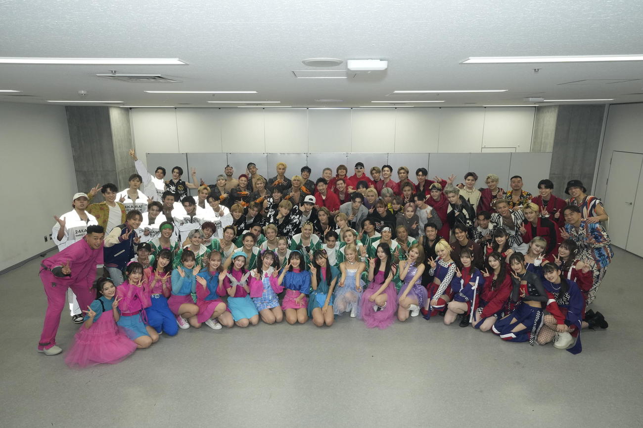 「LDH LIVE－EXPO 2023」に出演したアーティストら
