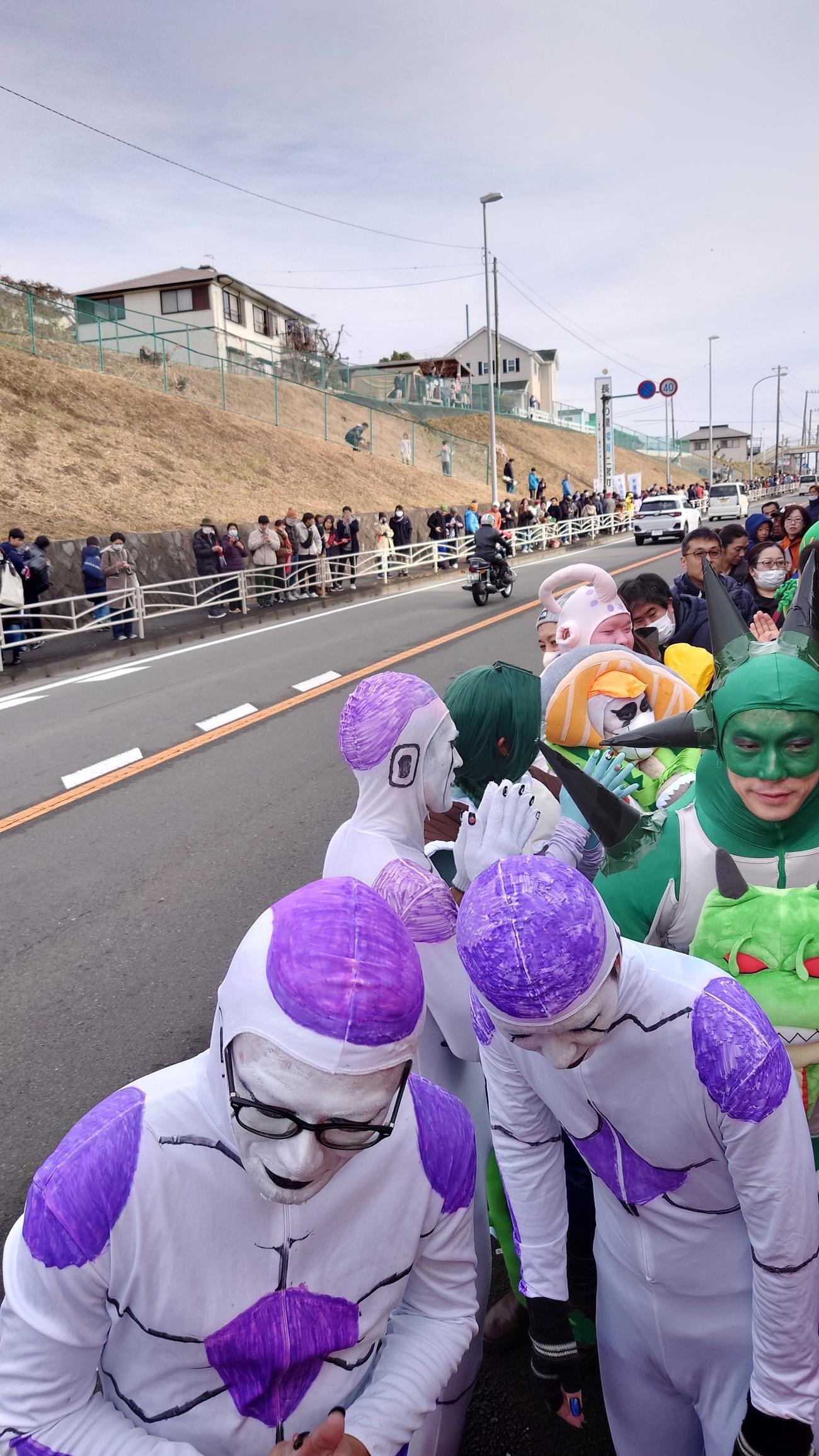 終わった、また来年だ！（撮影・寺沢卓）