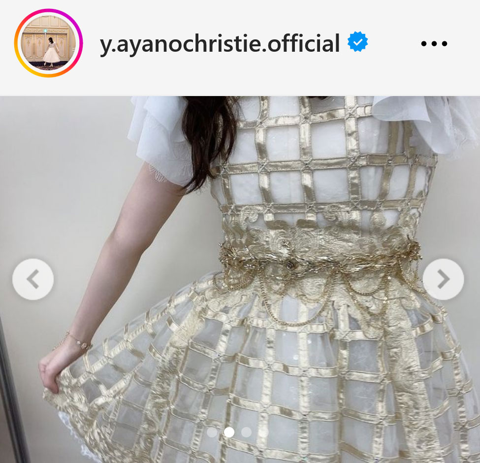 乃木坂46吉田綾乃クリスティーのインスタグラムから