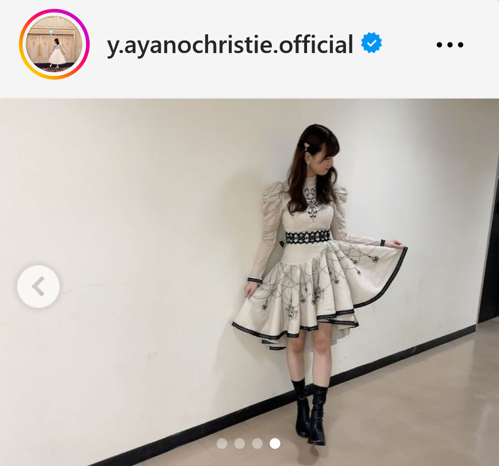 乃木坂46吉田綾乃クリスティーのインスタグラムから