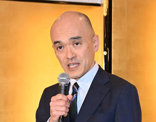 村上浩爾宝塚歌劇団理事長（2023年12月撮影）