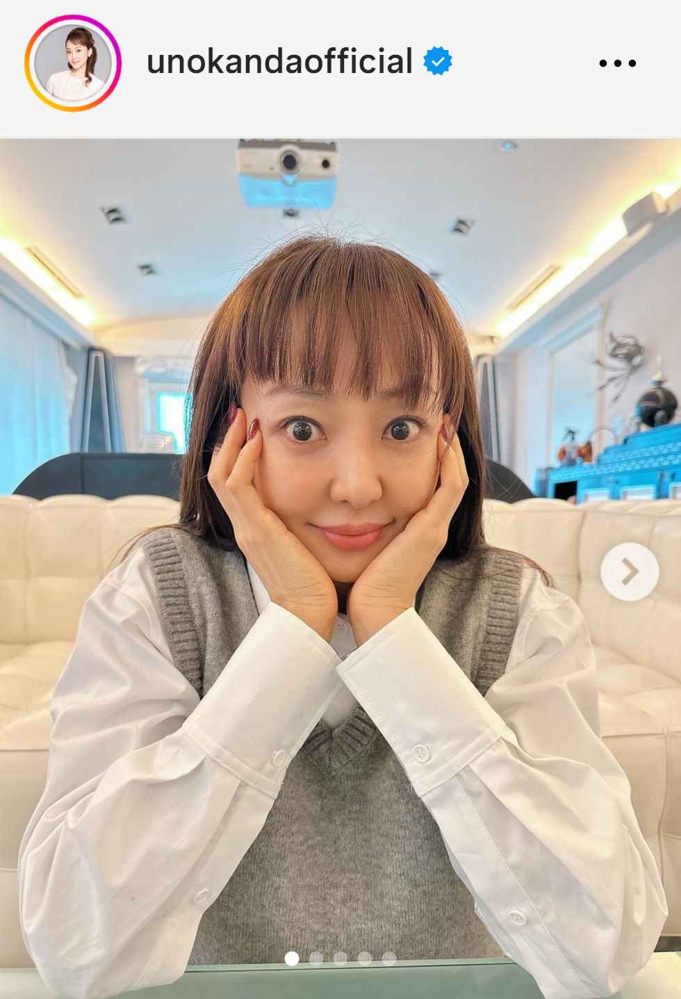 神田うののインスタグラムから
