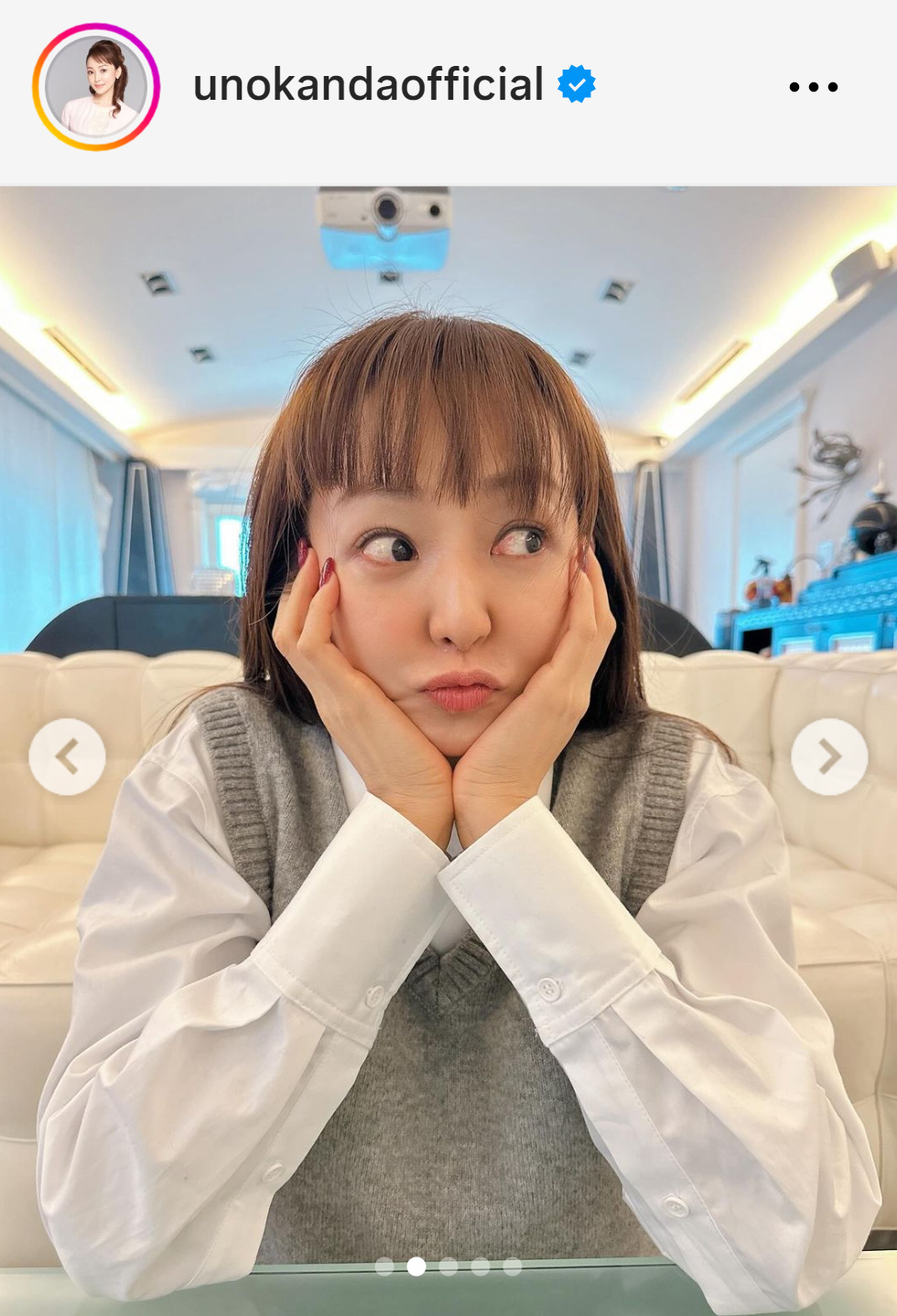 神田うののインスタグラムから