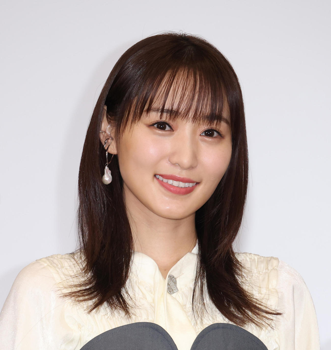 ドラマ「チェイサーゲームW」の会見を行った菅井友香（撮影・中島郁夫）