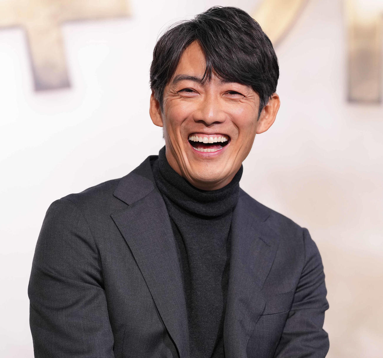 テレビ朝日系木曜ドラマ「グレイトギフト」制作発表記者会見で笑顔の反町隆史（撮影・鈴木みどり）