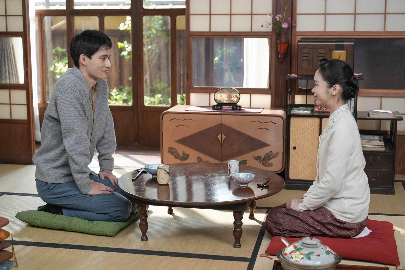 NHK連続テレビ小説「ブギウギ」の1場面（C）NHK