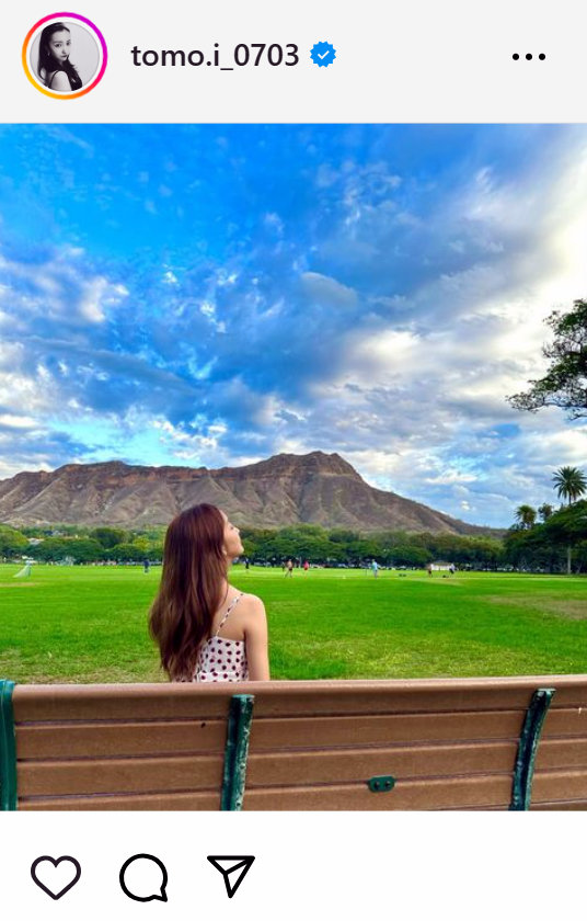 板野友美のインスタグラムから