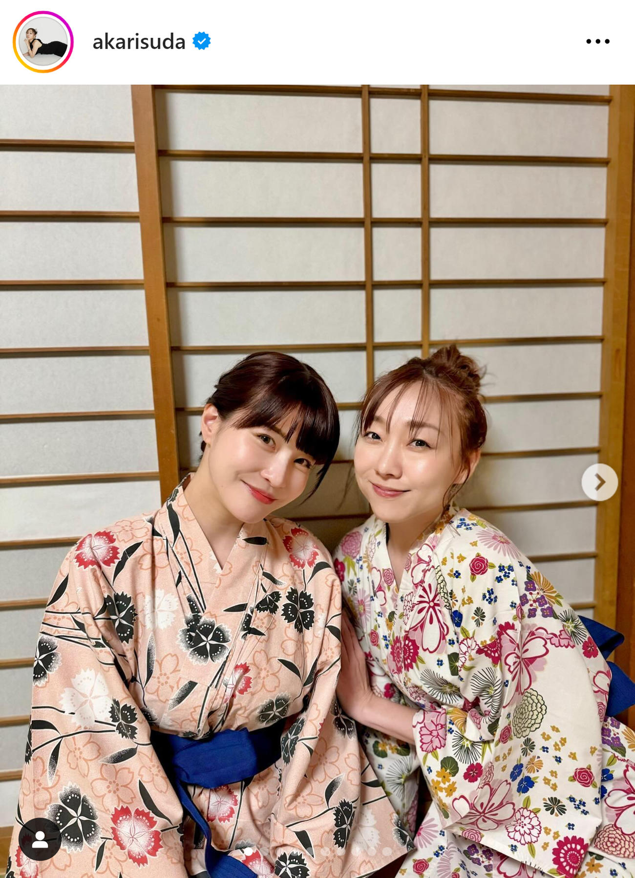 須田亜香里のインスタグラムから
