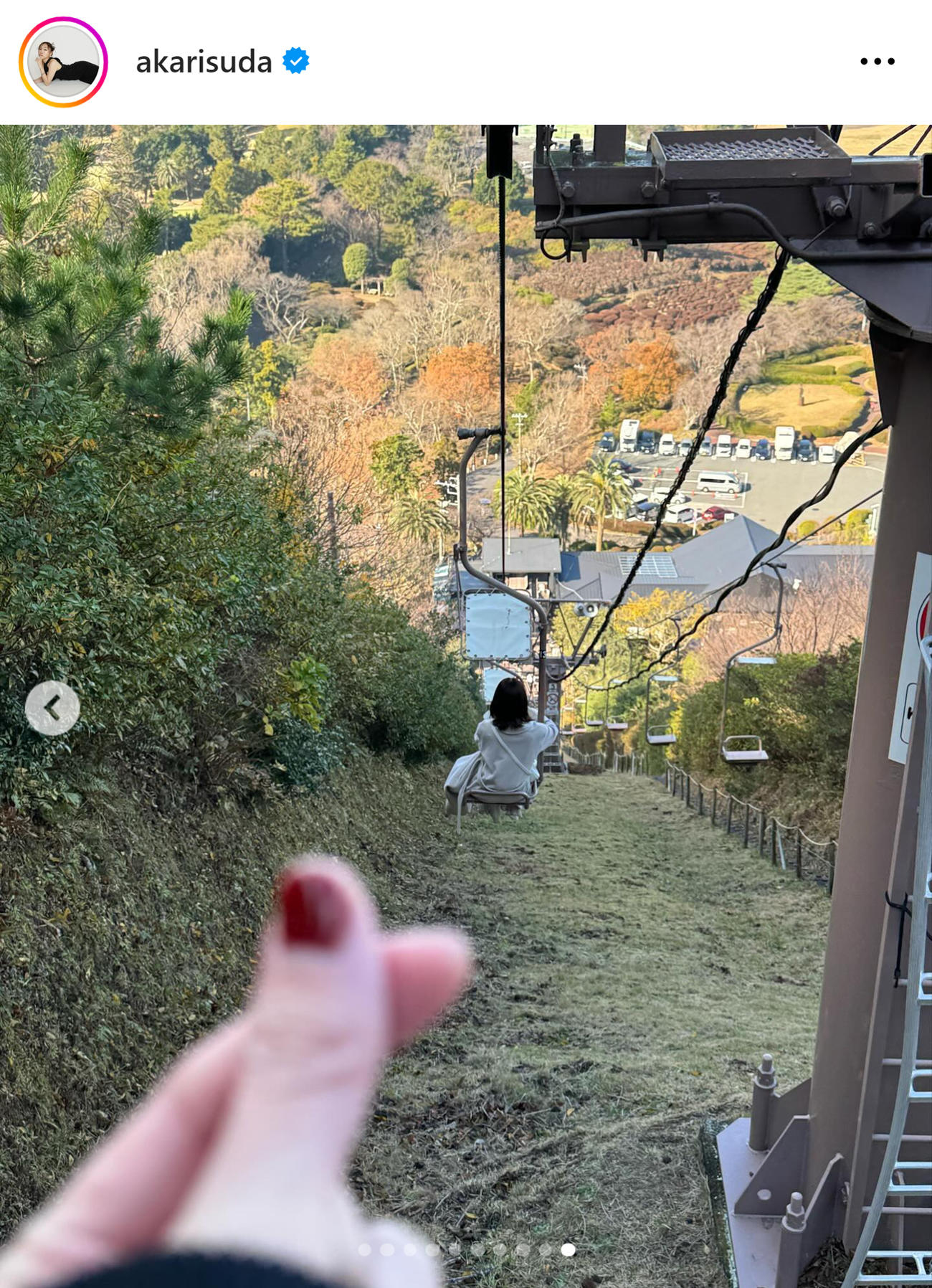 須田亜香里のインスタグラムから