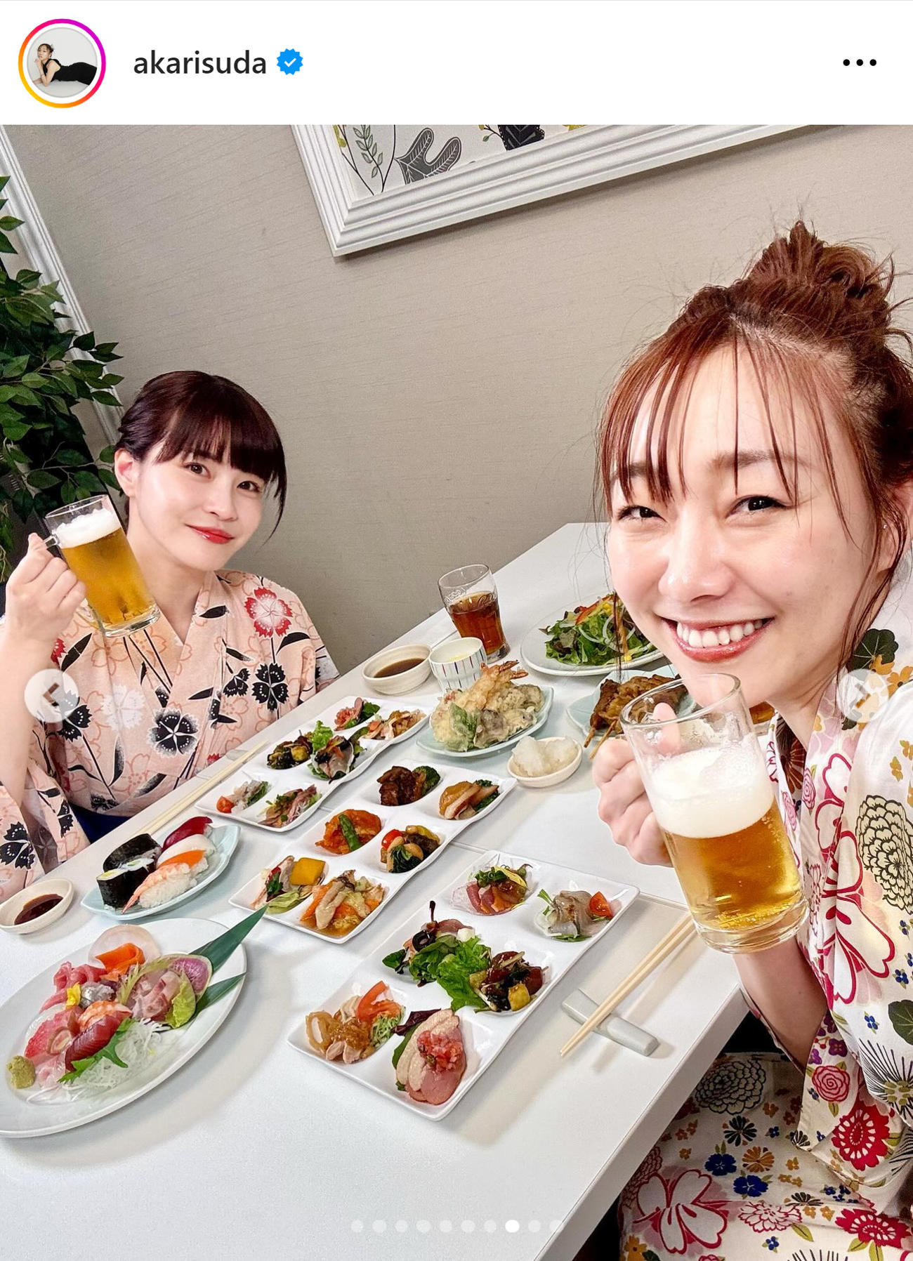須田亜香里のインスタグラムから