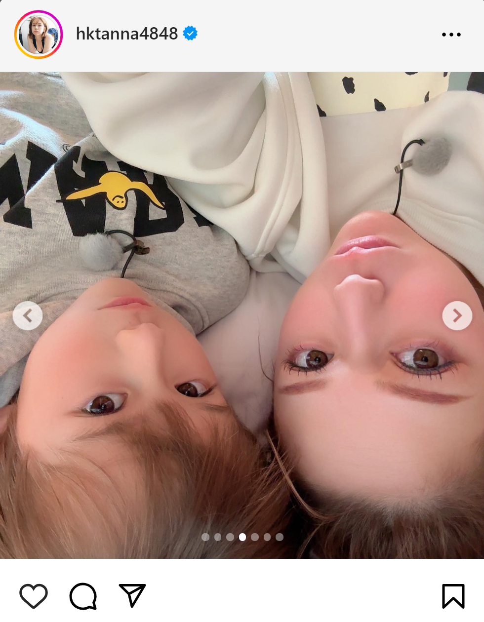 村重杏奈のインスタグラムから