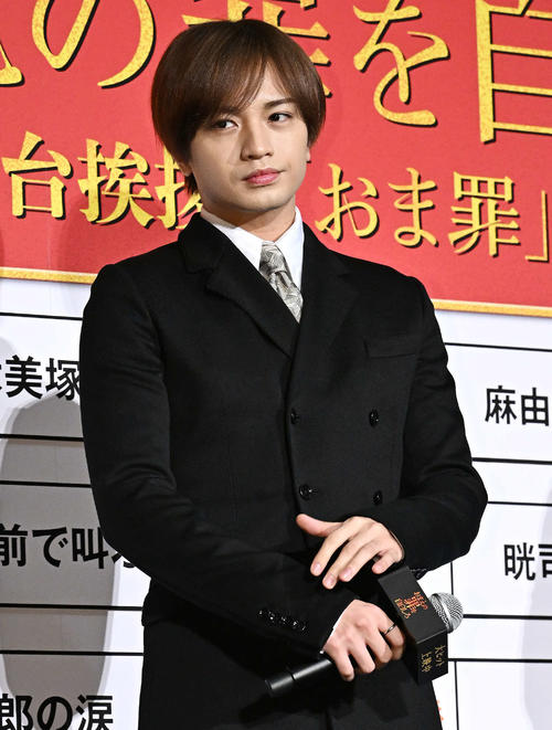 Sexy Zone中島健人（23年11月撮影）