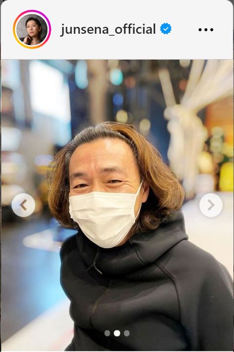 瀬奈じゅんのインスタグラムから