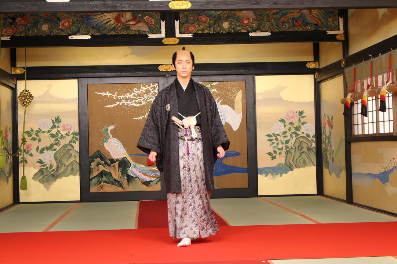 「大奥」の会見に出席した亀梨和也