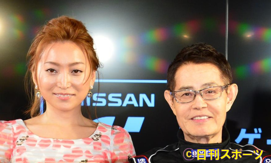 加藤綾菜夫人と加藤茶（2015年4月撮影）