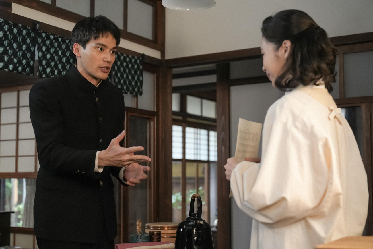 NHK連続テレビ小説「ブギウギ」の1場面（C）NHK