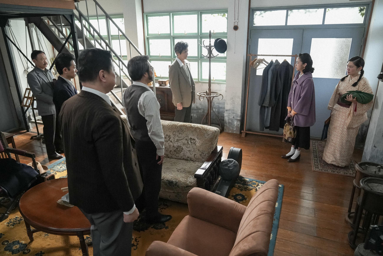 NHK連続テレビ小説「ブギウギ」の1場面（C）NHK