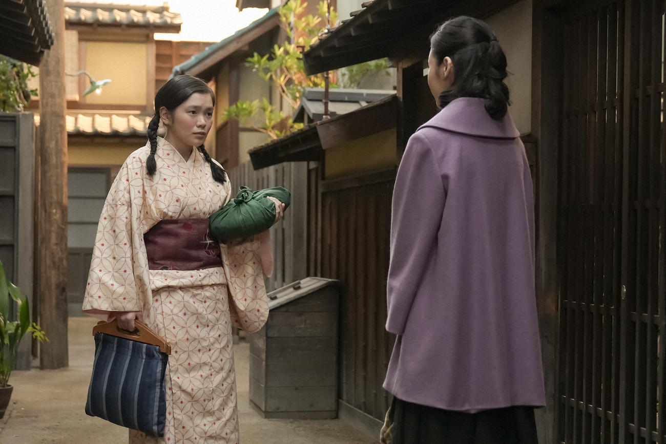 NHK連続テレビ小説「ブギウギ」の1場面（C）NHK