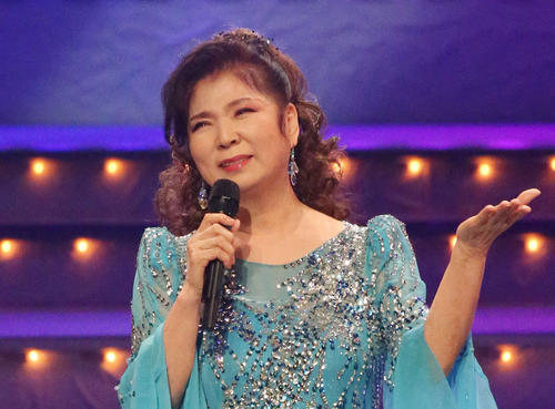 八代亜紀さん(2022年11月撮影)