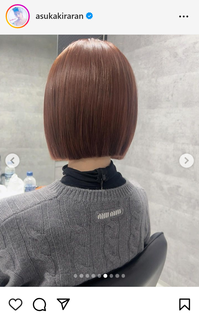 明日花キララのインスタグラムから