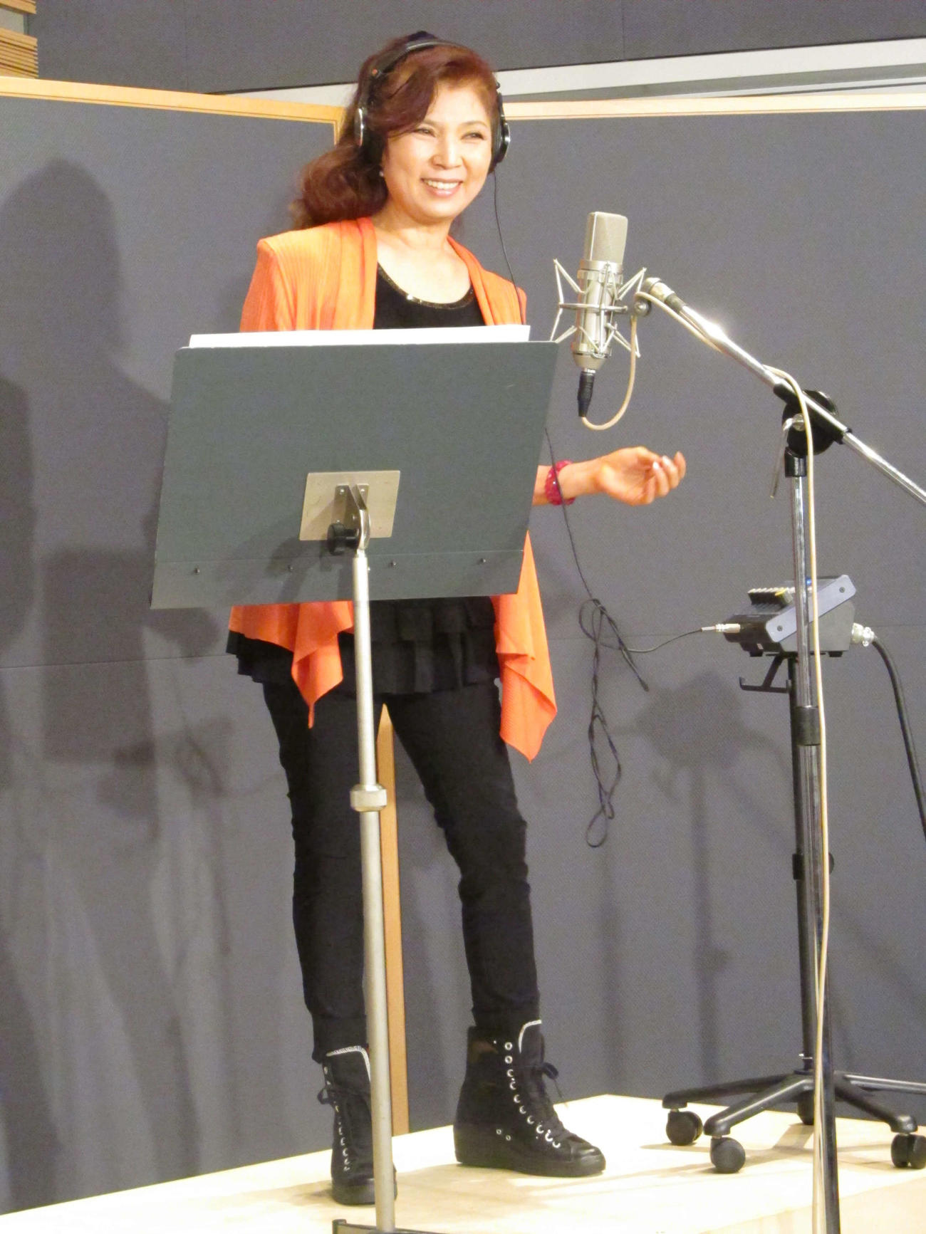 八代亜紀さん（2012年7月撮影）