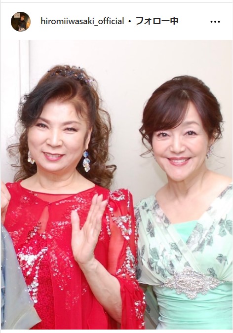 岩崎宏美の公式インスタグラムから