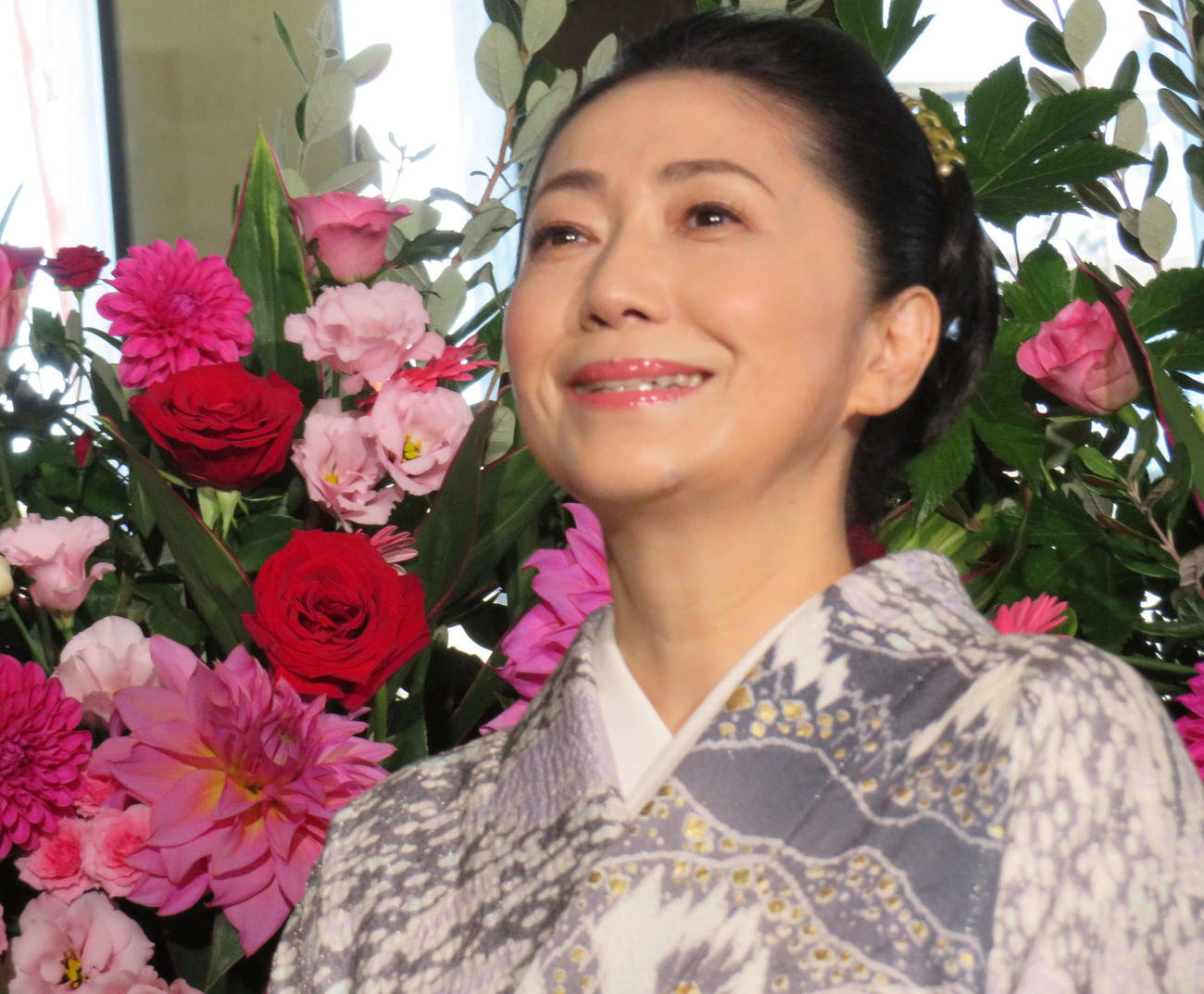 石川さゆり（22年10月撮影）