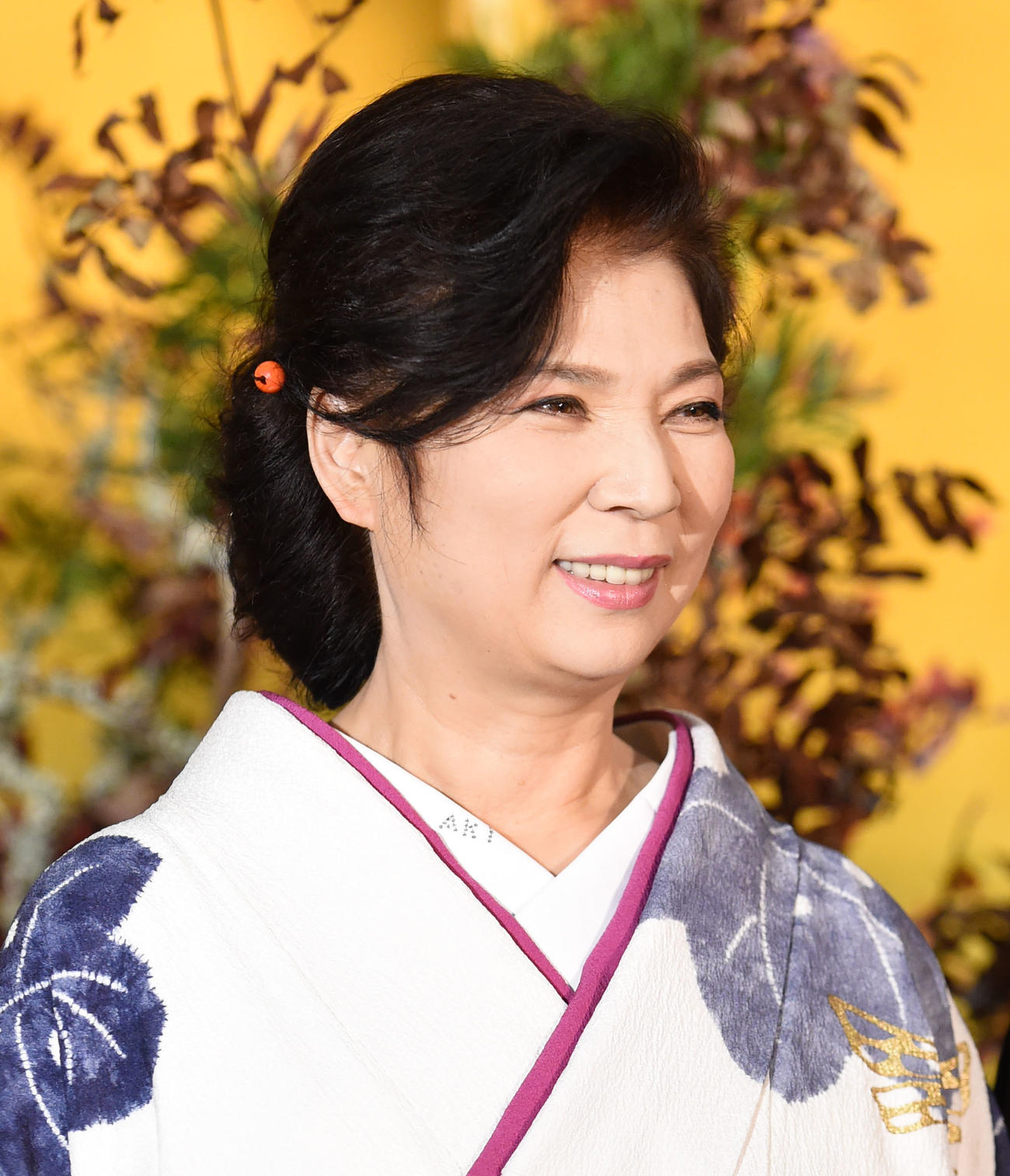 八代亜紀さん（2016年10月撮影）