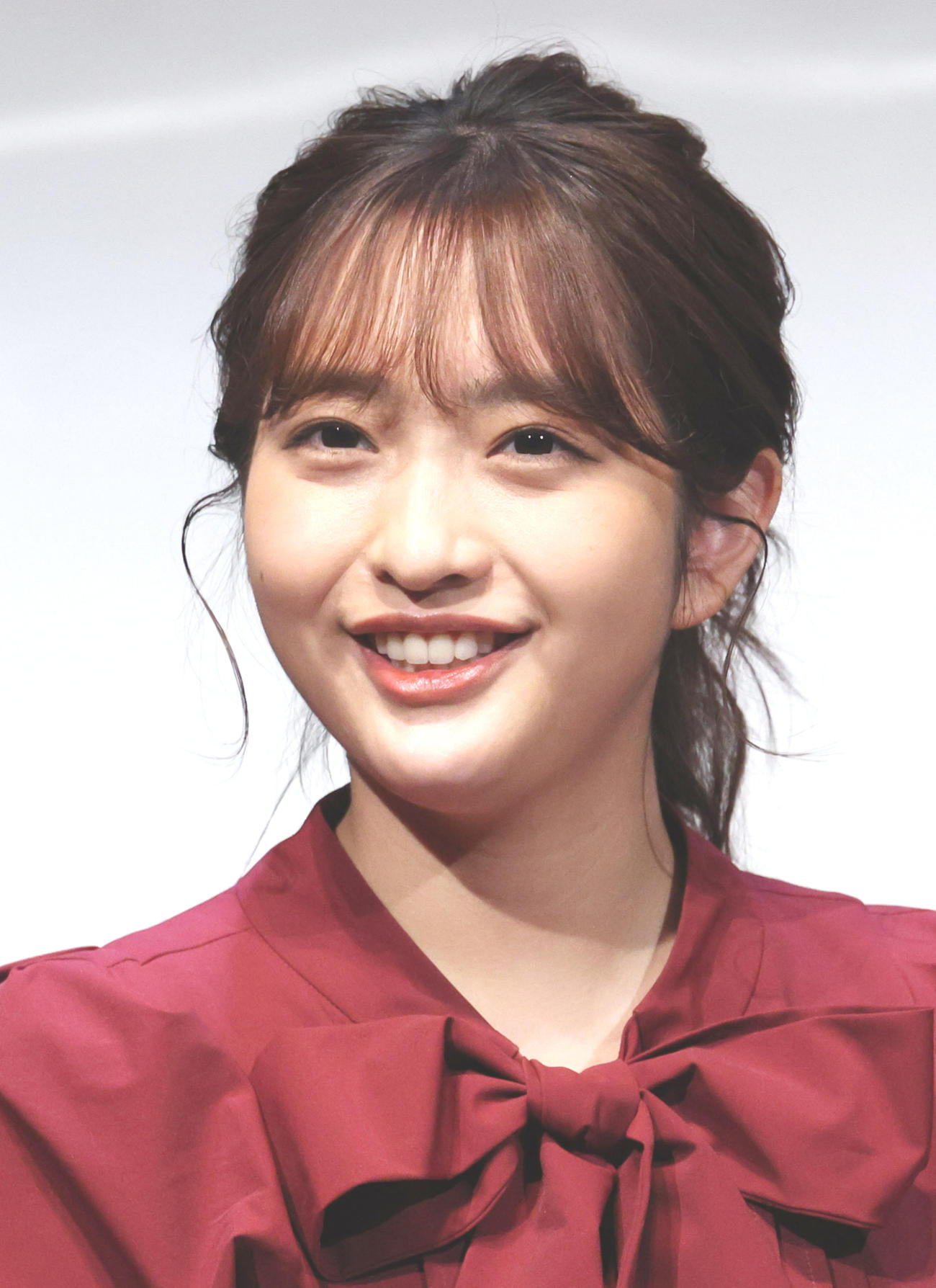 藤本万梨乃アナウンサー（2023年4月撮影）