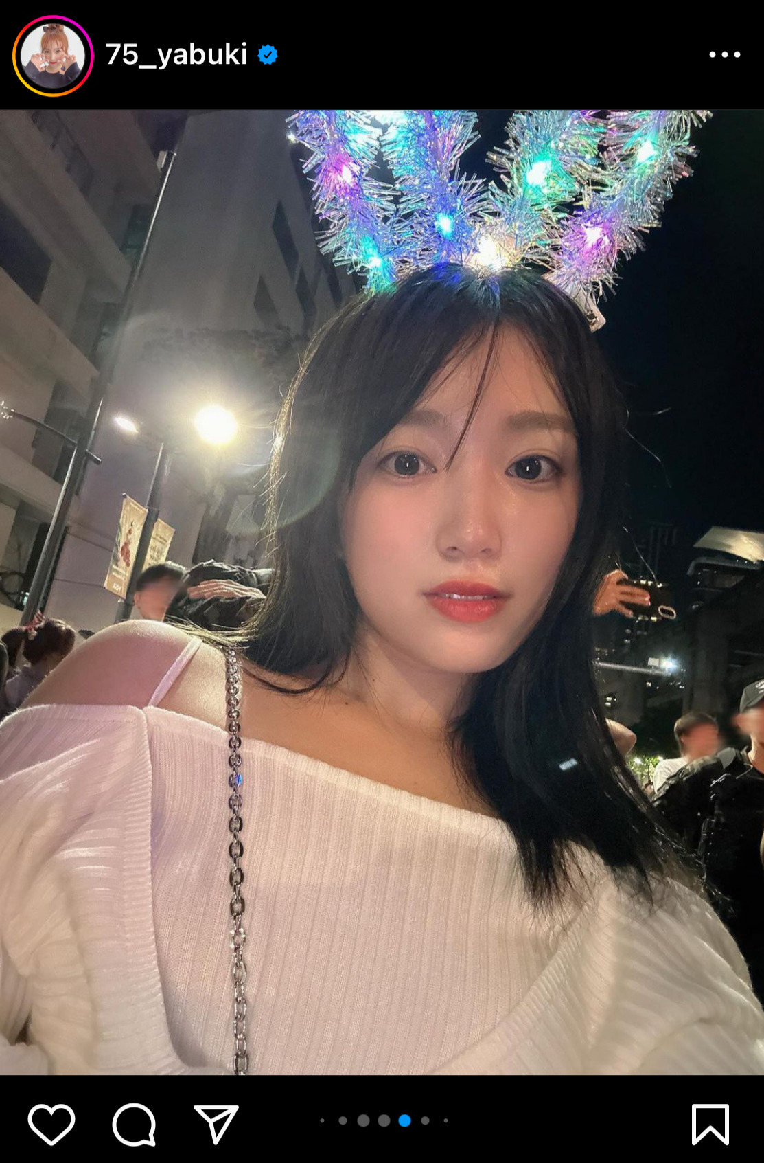 矢吹奈子のインスタグラムから