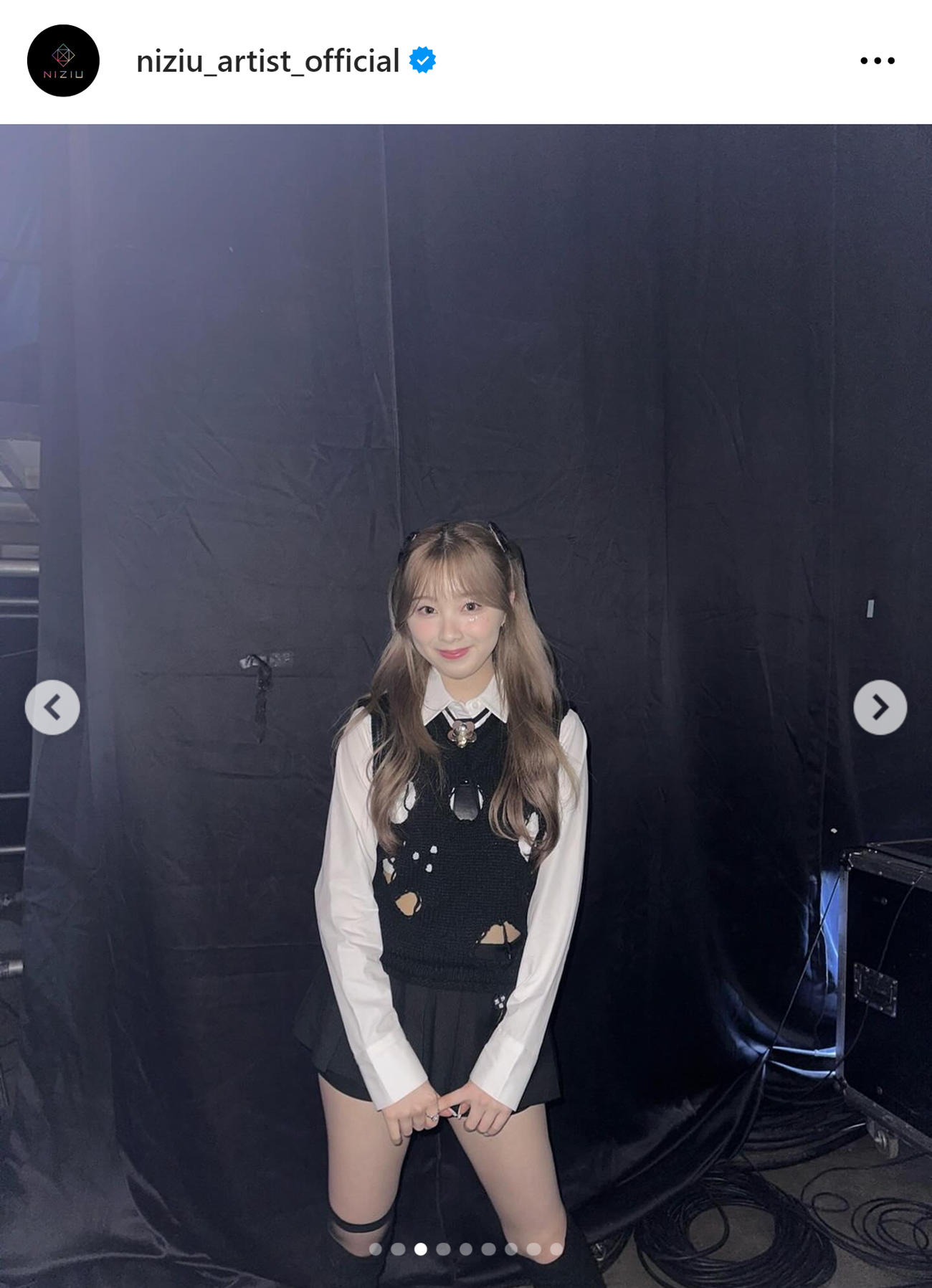 NiziUのインスタグラムから