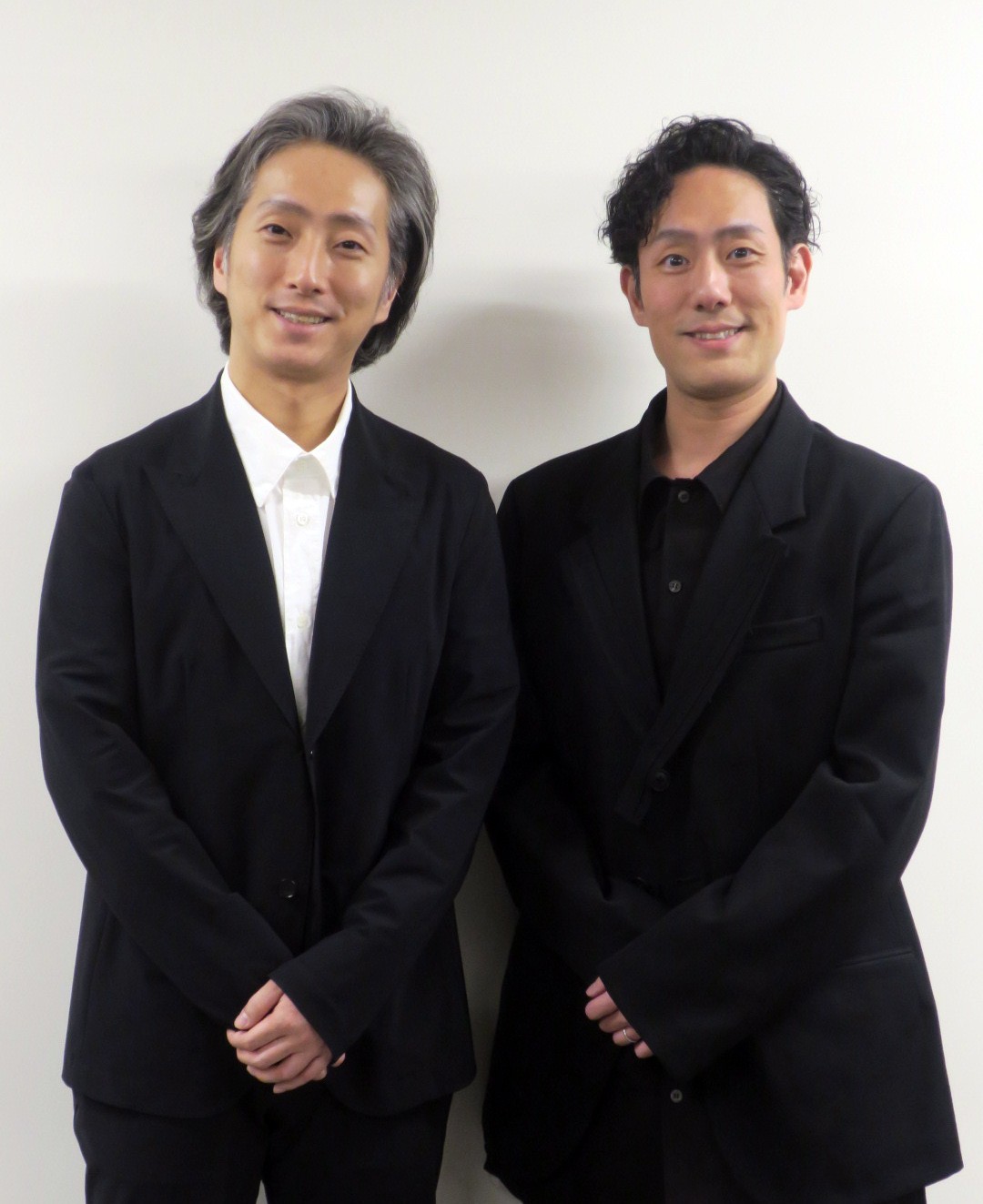 中村勘三郎十三回忌追善全国巡業公演の取材会を行った中村勘九郎（右）と中村七之助