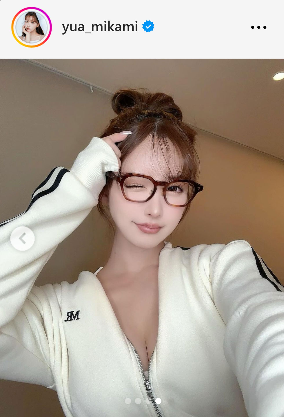 三上悠亜のインスタグラムから