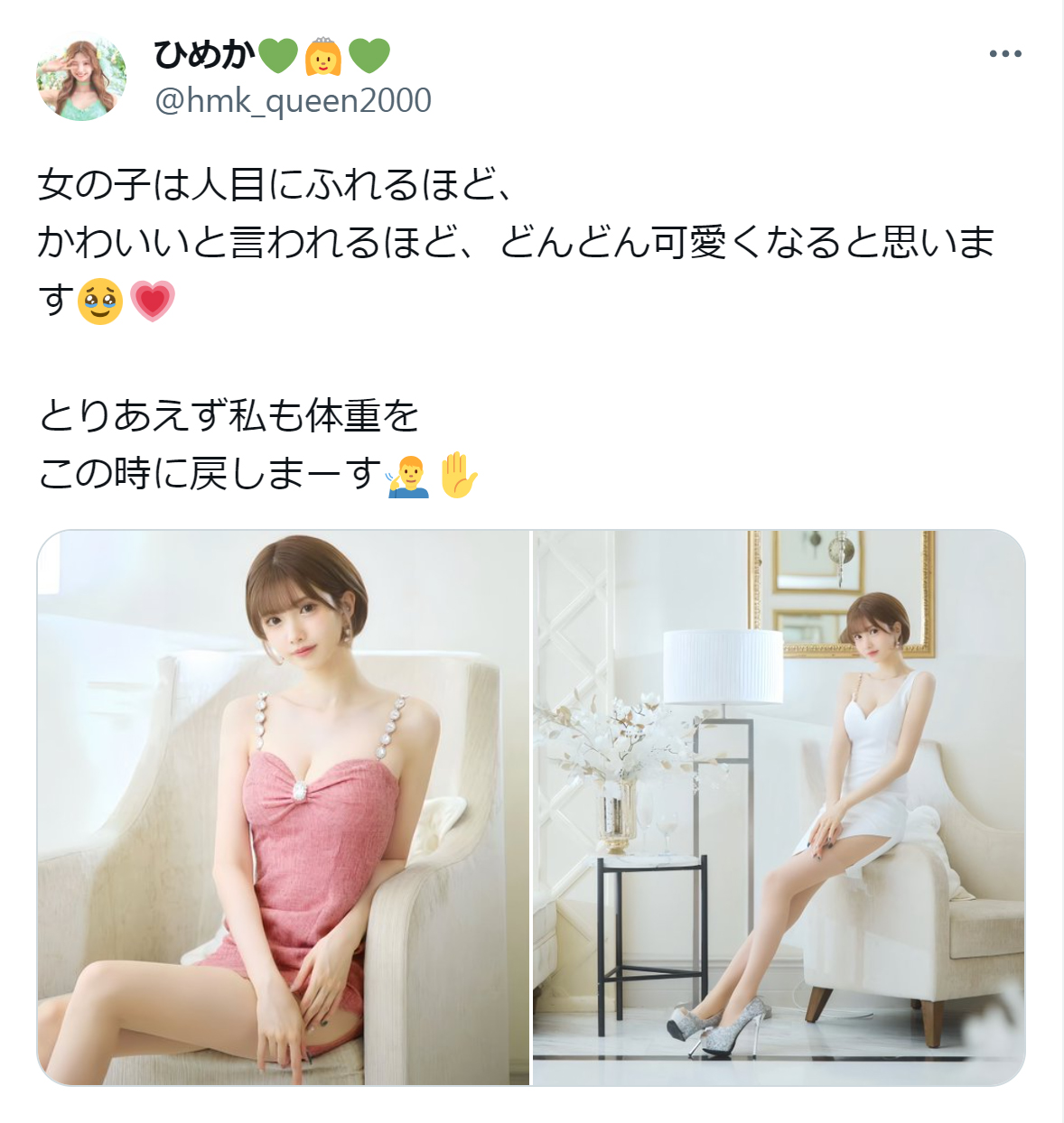 ひめかのX（旧ツイッター）から