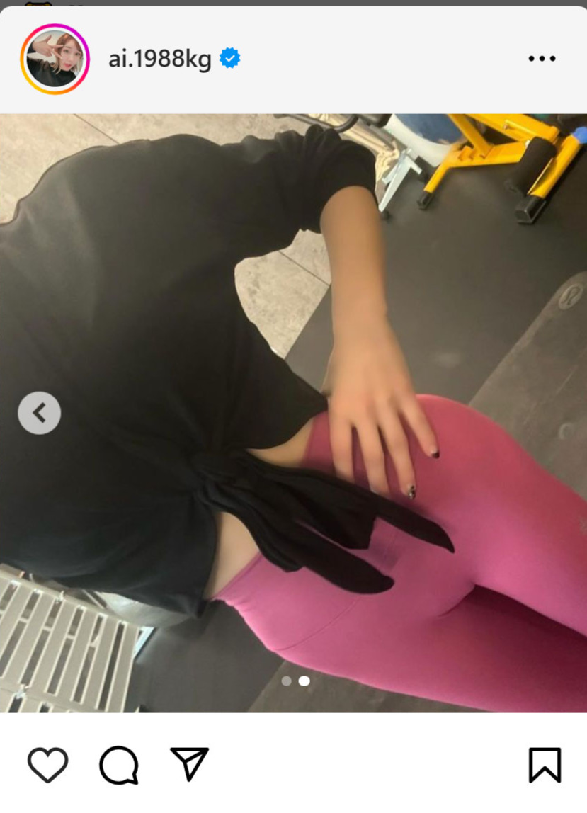 加護亜依のインスタグラムから