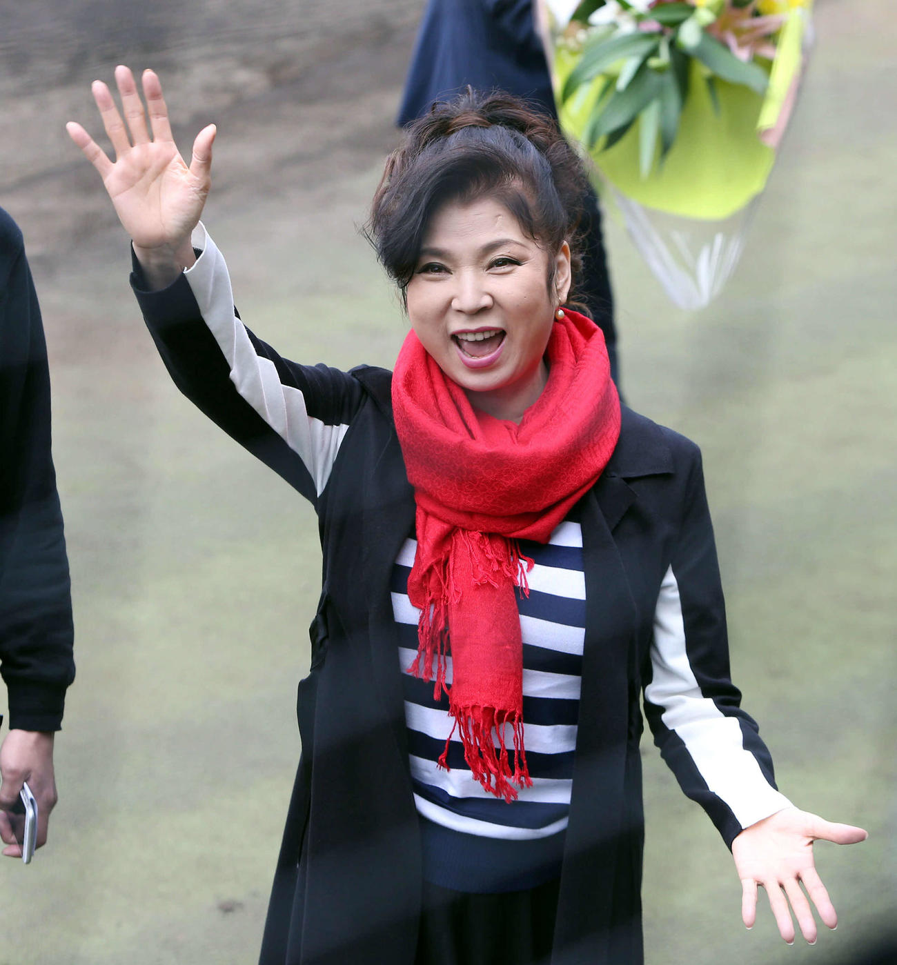 八代亜紀さん（2015年4月撮影）