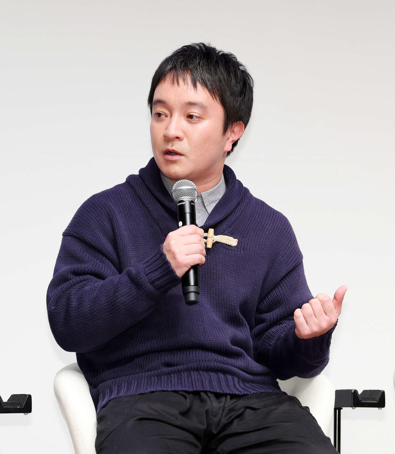 ドラマ「春になったら」製作発表に臨む濱田岳（撮影・鈴木正人）