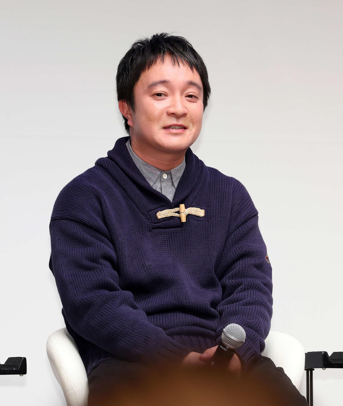 ドラマ「春になったら」製作発表に臨む濱田岳（撮影・鈴木正人）