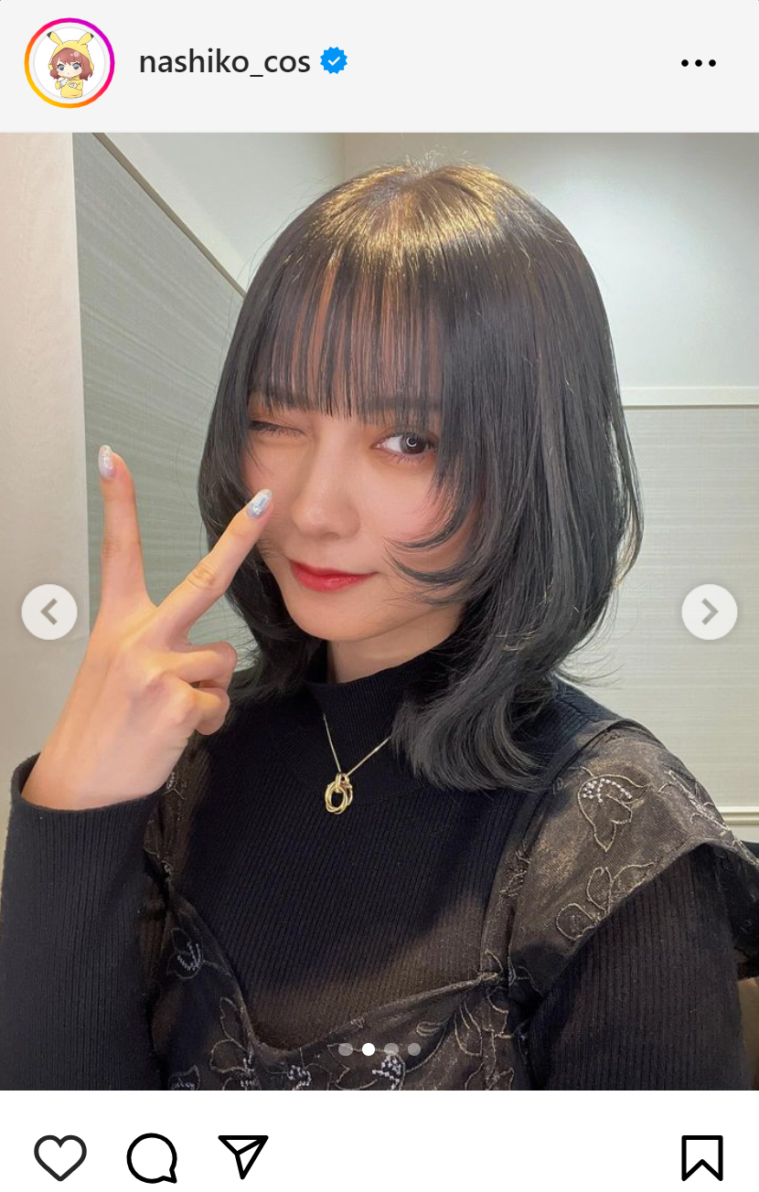 桃月なしこのインスタグラムから