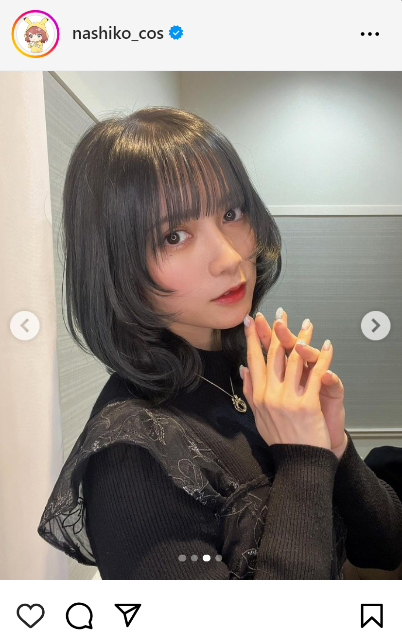 桃月なしこのインスタグラムから