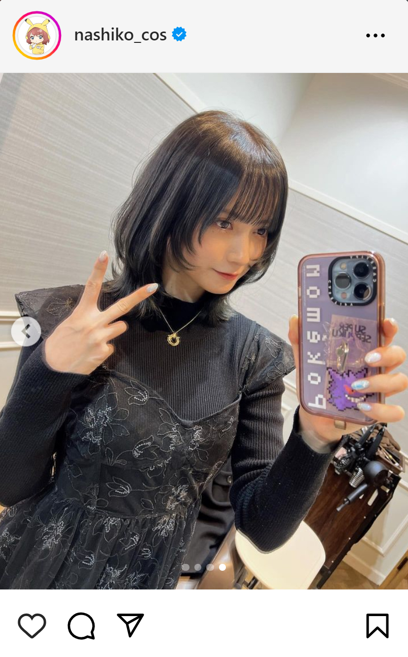 桃月なしこのインスタグラムから