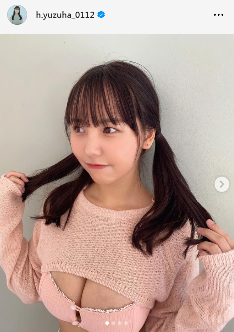 本郷柚巴のインスタグラムから