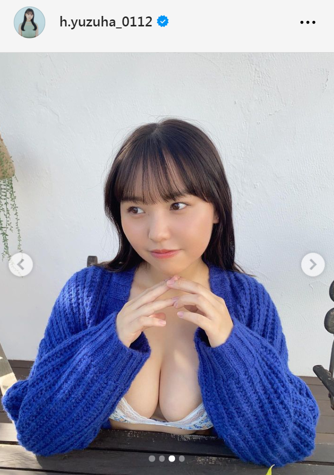 本郷柚巴のインスタグラムから