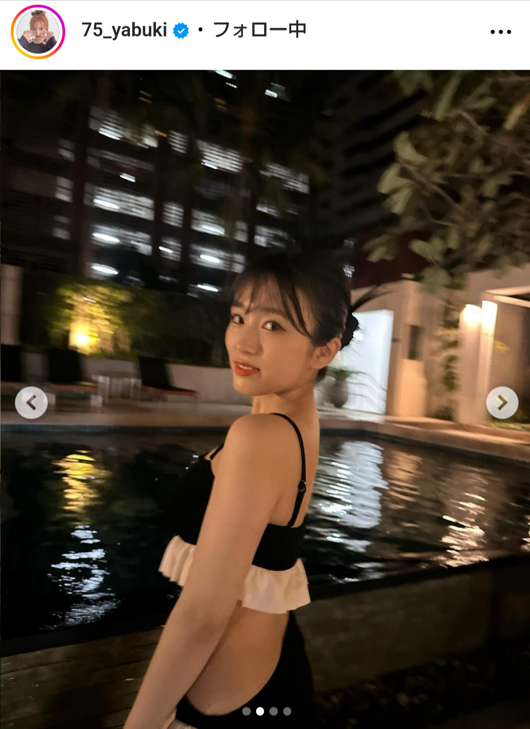 矢吹奈子のインスタグラムから