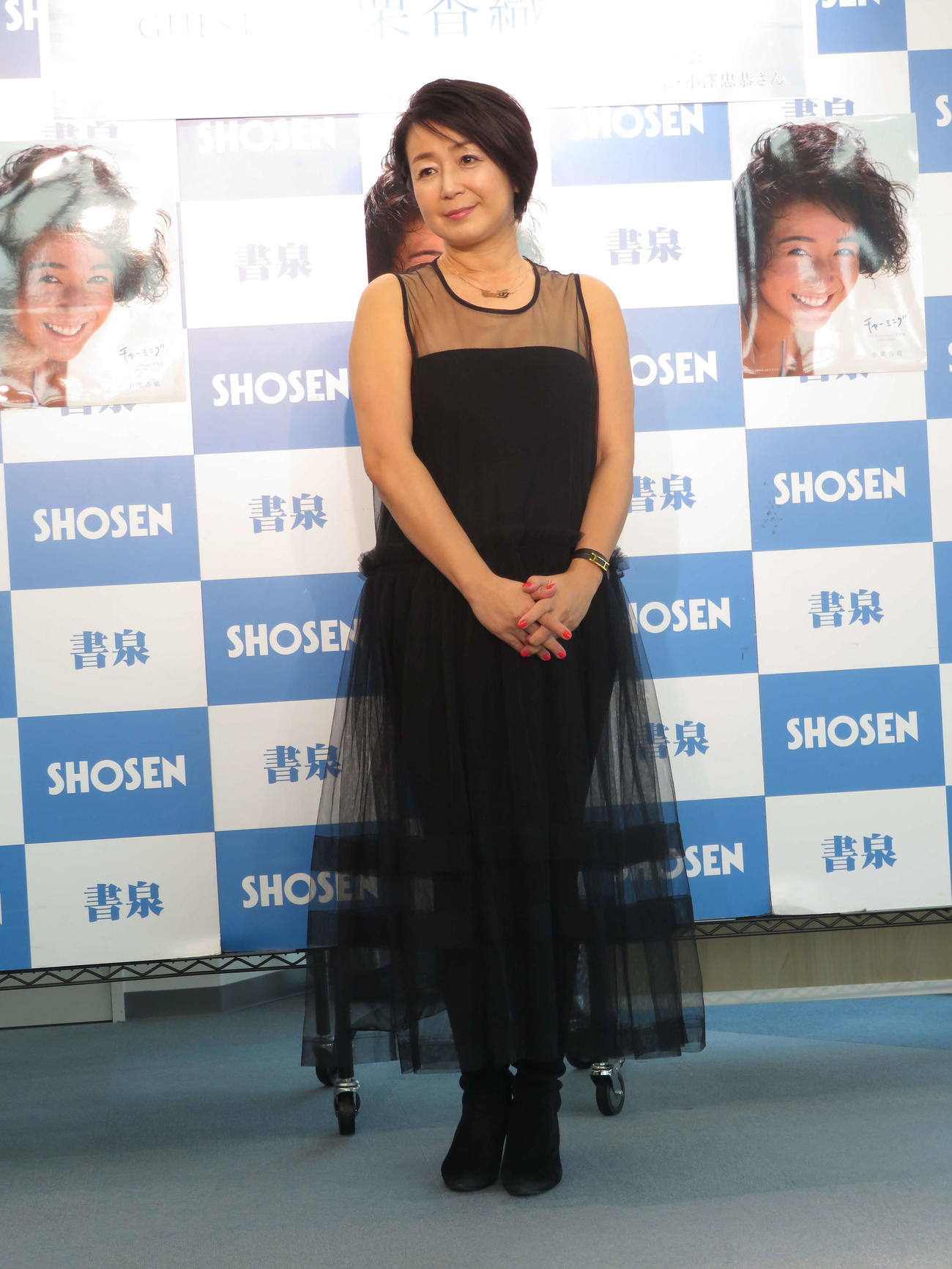 「小栗香織35th Anniversary写真集チャーミング　1988－2004」発売イベントを行った小栗香織