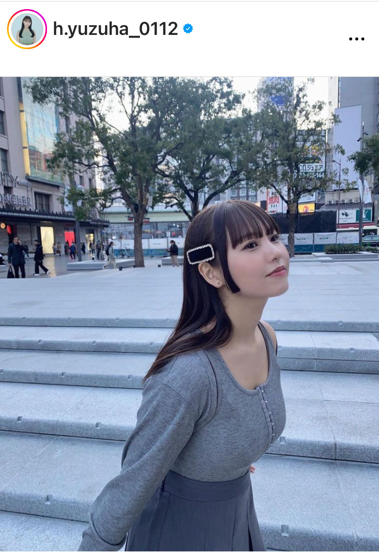 本郷柚巴のインスタグラムから