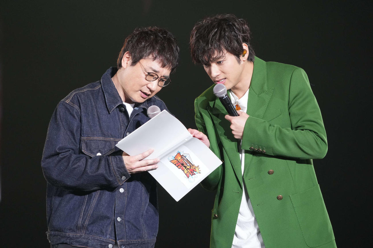 「山田裕貴のオールナイトニッポンX　横浜アリーナ王におれはなる！」にゲスト出演した左から安井順平と山田裕貴