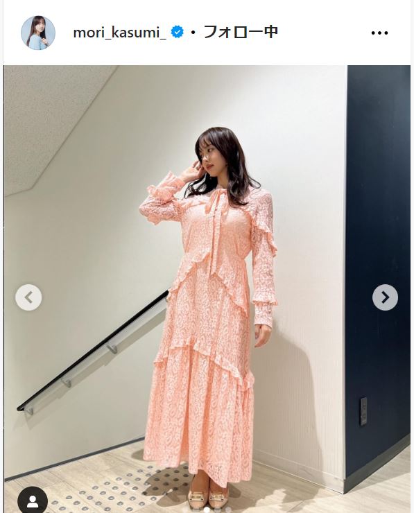 森香澄のインスタグラムから