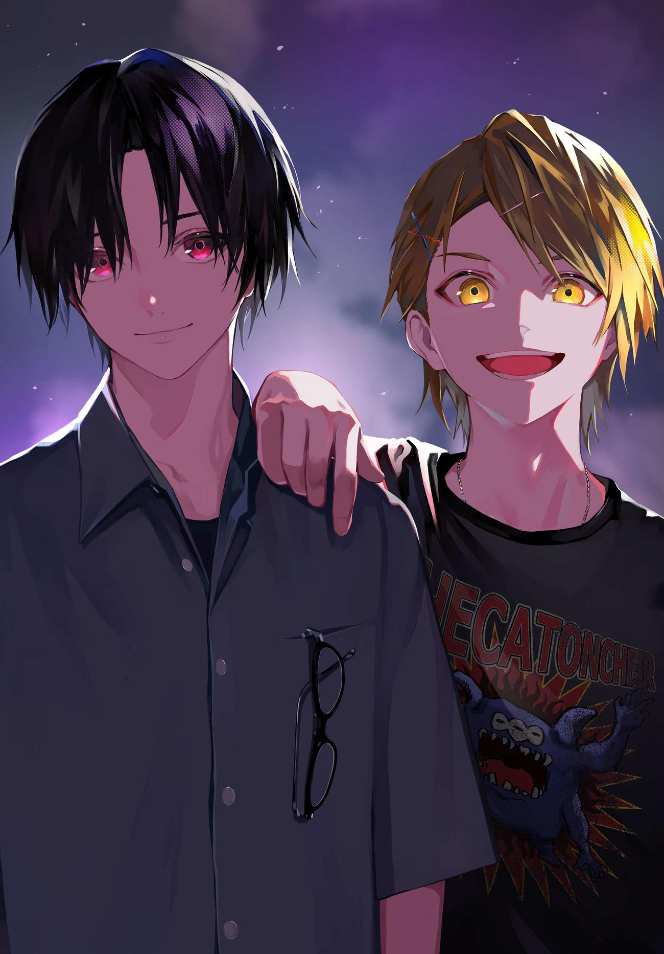Kis－My－Ft2宮田俊哉のライトノベル「境界のメロディ」制作中のイラスト