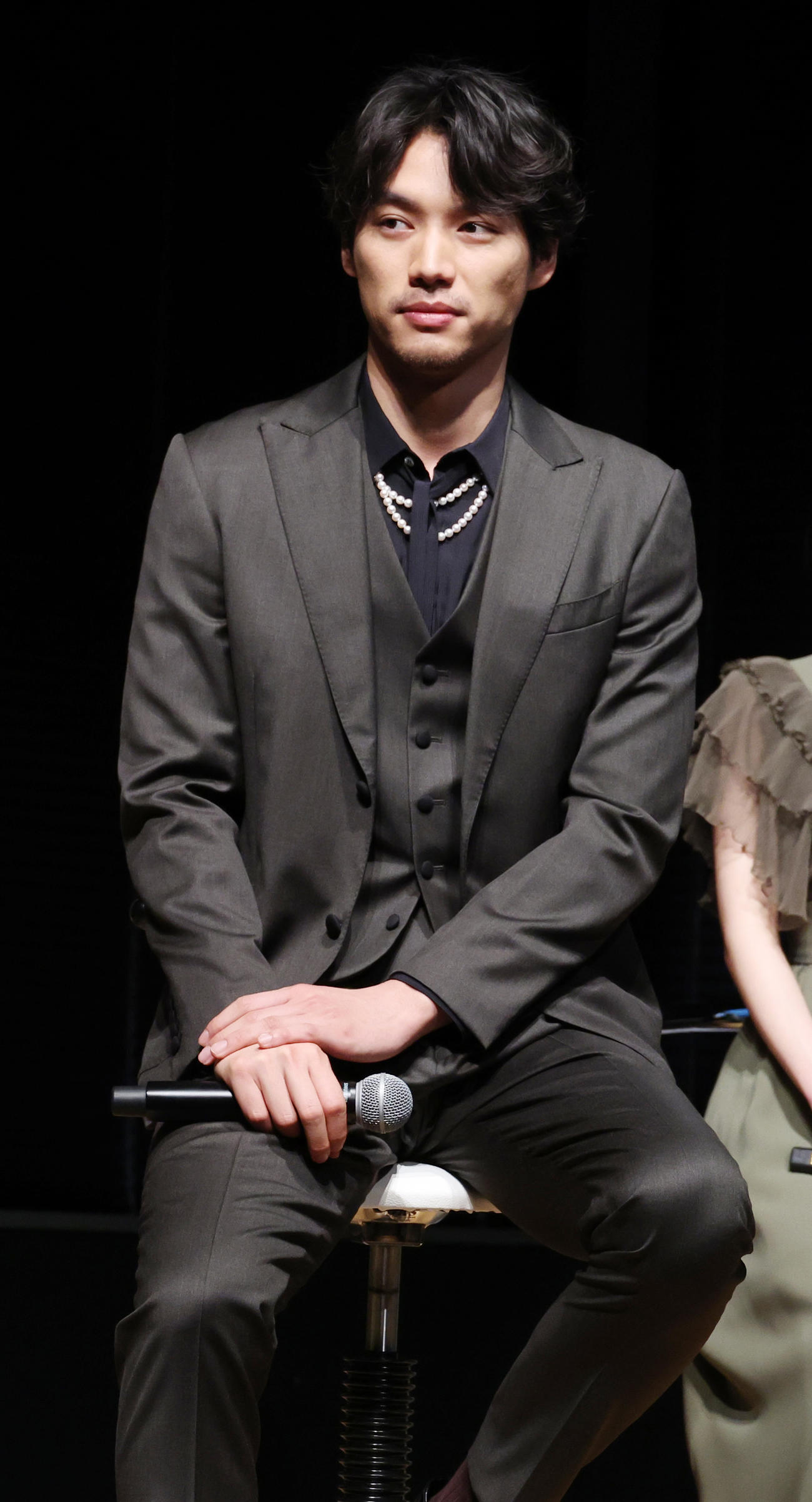 ドラマ「アイのない恋人たち」制作発表会見を行った福士蒼汰（撮影・中島郁夫）